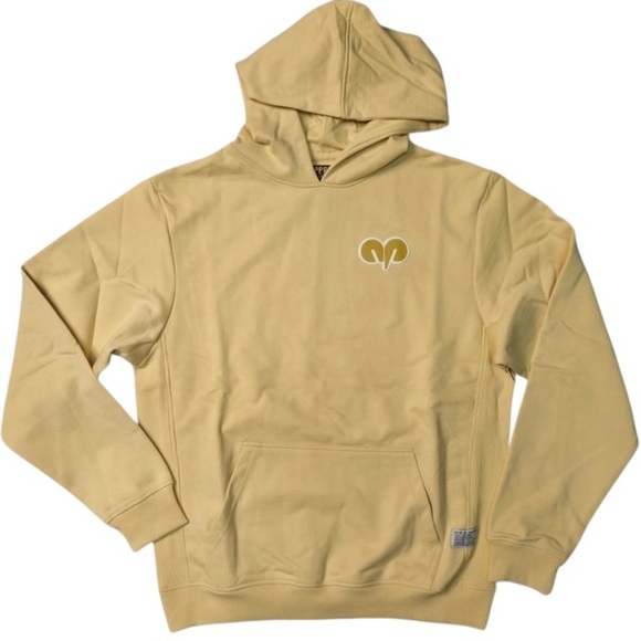 Goat hoodie cream Sz various